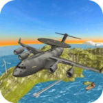 Logo of War Plane Flight Simulator Challenge 3D android Application 